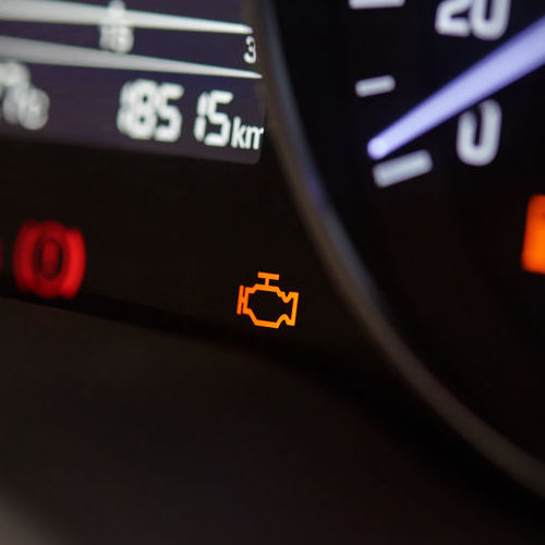 A Check Engine Light.
