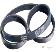 Photo of serpentine belt